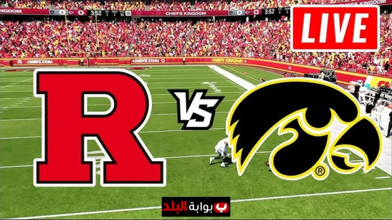 Iowa vs Rutgers Football 2025.. Live Score, Prediction, Odds, and Where to Watch the Hawkeyes vs Scarlet Knights Big Ten Showdown