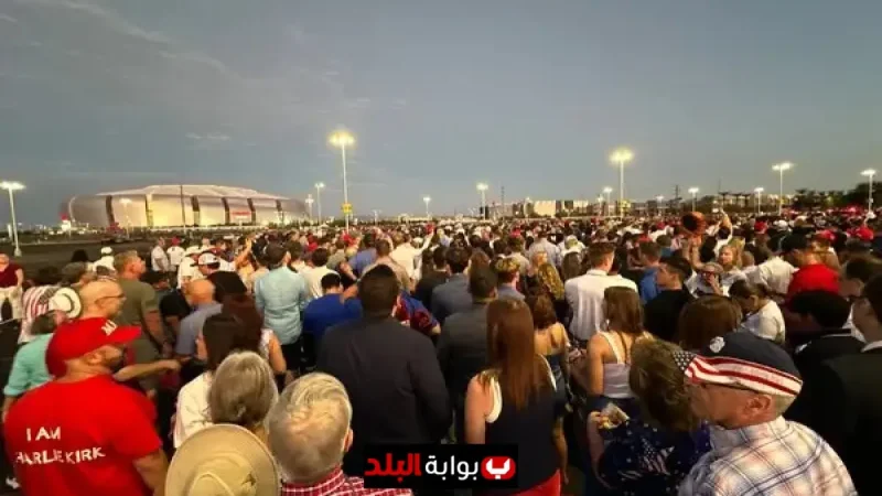 Massive Crowd Gathers at State Farm Stadium: How Many People Were at the Charlie Kirk Memorial?