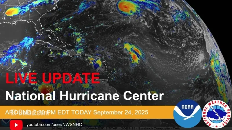 NOAA Hurricane Center Issues Urgent Updates as Hurricane Season 2025 Intensifies with Hurricane Gabrielle and Humberto