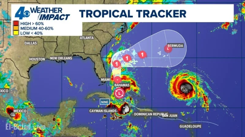 Hurricane Tracker Update: Category 5 Humberto, With Imelda Threatening the U.S. Coast and More Storms Moving Across the Atlantic