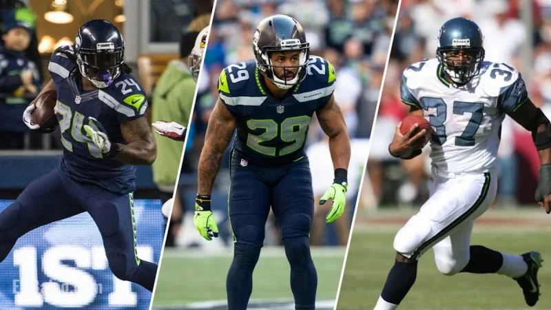 Seahawks Icons Marshawn Lynch Earl Thomas Kam Chancellor and Shaun Alexander Nominated for Pro Football Hall of Fame