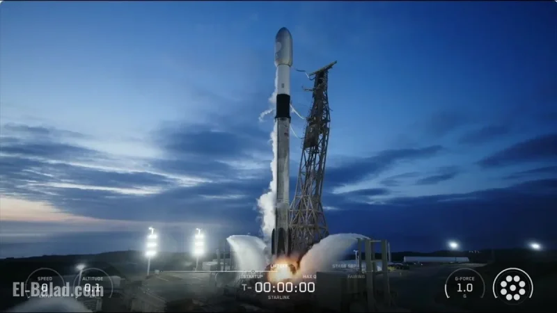 Spectacular SpaceX Falcon 9 Rocket Launch Lights Up the Skies with 28 Starlink Satellites