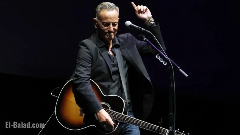 Bruce Springsteen’s Surprise Performance Energizes Audience with Political Message and ‘Weapon of Choice’