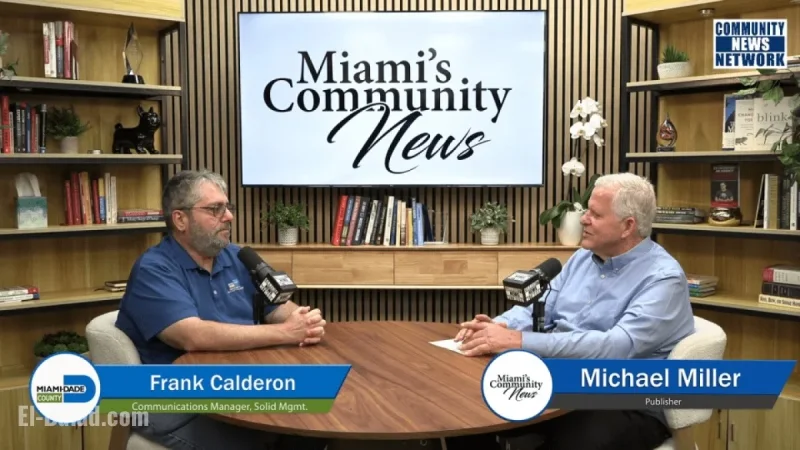 Michael Miller Interviews Frank Calderon from Miami-Dade Solid Waste Department