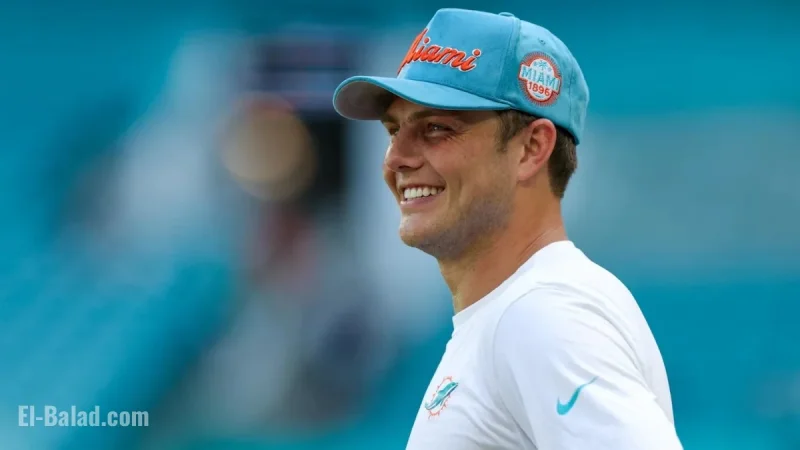 Jets Star Zach Wilson’s Wife Nicolette Shines Against Dolphins in Match Against Her Husband’s Former Team