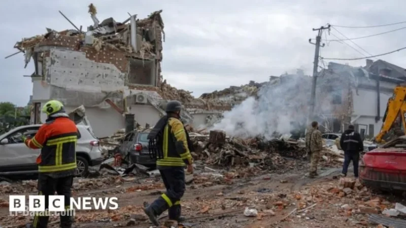 Russia Launches Hundreds of Drones and Missiles in Massive Attack on Ukraine