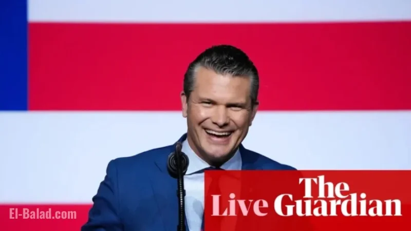 Pete Hegseth Declares End to War on Warriors in Address to Senior Military Leaders in Virginia US Politics Live