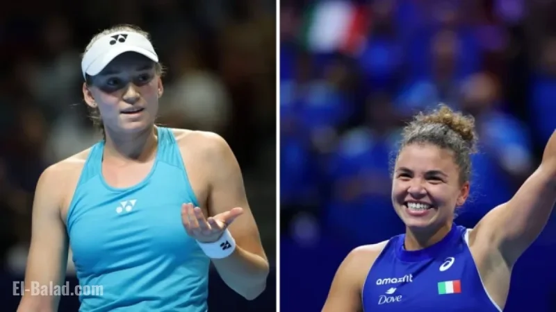 WTA Finals Race Heats Up as Jasmine Paolini and Elena Rybakina Face Opposite Outcomes at China Open