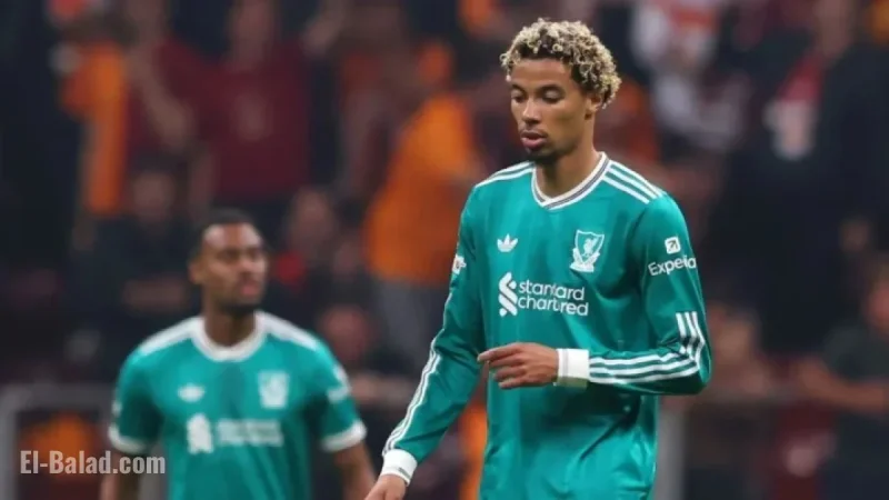 Premier League Legend Criticizes Liverpool’s Confidence After Rough Start Against Galatasaray