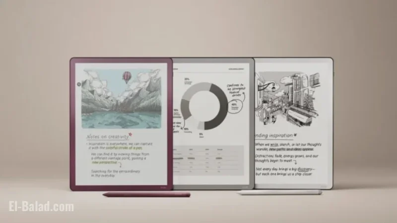 Amazon launches revamped Kindle Scribe series featuring first color display model