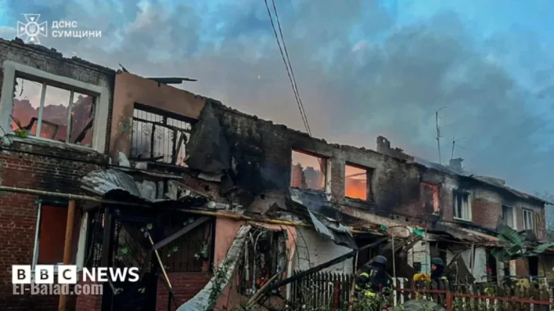 Russian Drone Strike Kills Ukrainian Family, Say Officials