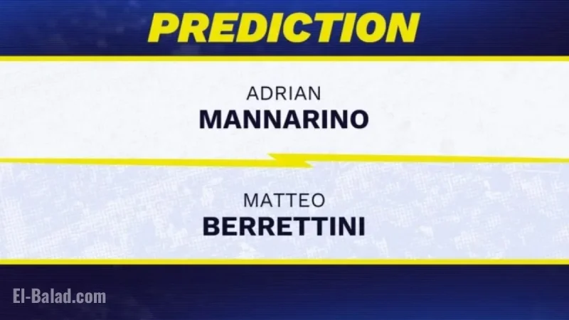 Mannarino vs. Berrettini: Prediction and Odds for 2025 ATP Shanghai Masters