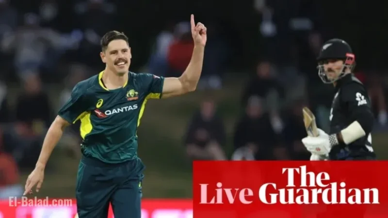 New Zealand Hosts Australia in First Men’s T20 Cricket International Live