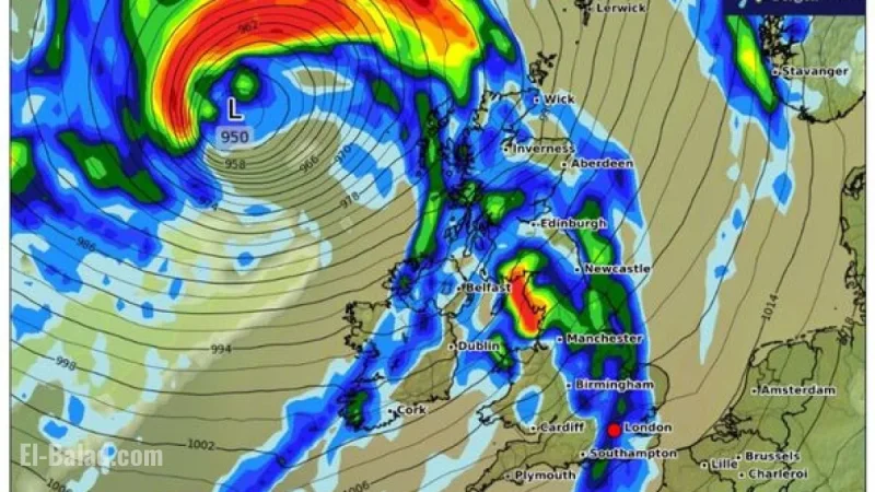 Storm Amy Set to Batter UK and Ireland with Fierce Winds and Heavy Rain