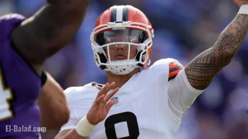 Browns Start Gabriel, Bench Flacco