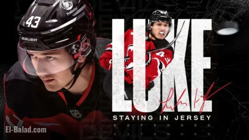 Devils Sign Luke Hughes to 7-Year Contract Extension