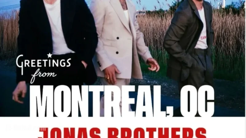Jonas Brothers Celebrate 20th Anniversary Tour with Montreal Stop