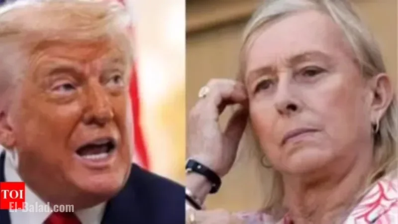 Martina Navratilova Criticizes Donald Trump for Comments on Zohran Mamdani