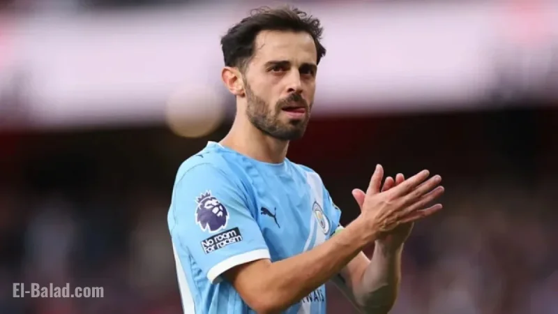 Man City Lineup vs. Monaco: Bernardo Silva Returns to Former Club