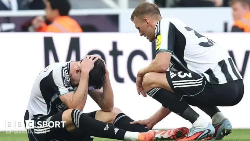 Newcastle’s Tino Livramento Sidelined for 6-8 Weeks Due to Injury