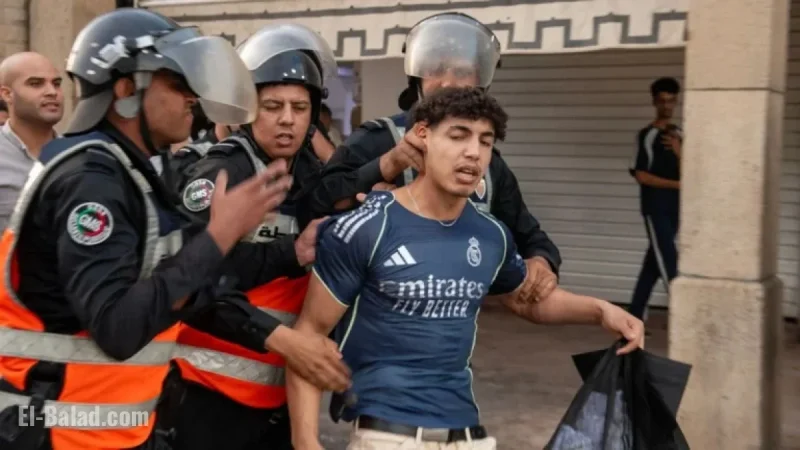 Youth Protests in Morocco Turn Violent, Injuring Hundreds of Police Officers