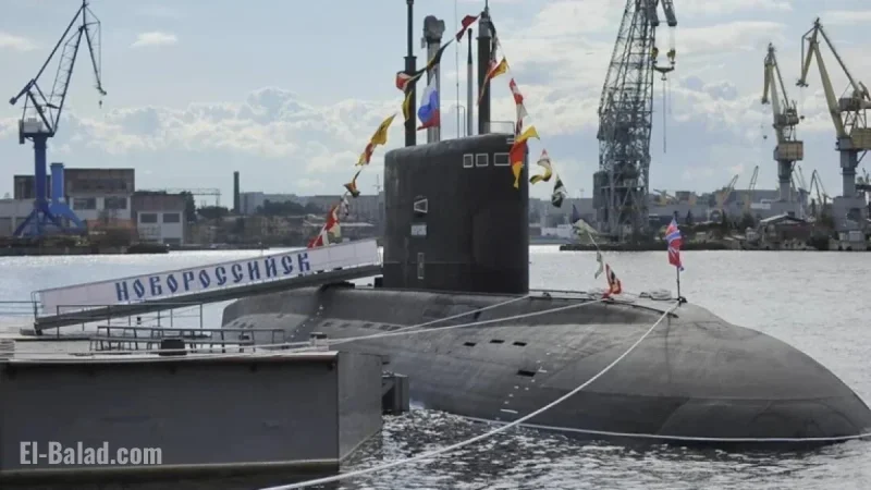 Alleged Russian Submarine Novorossiysk Exposed by Gibraltar Fuel Leak
