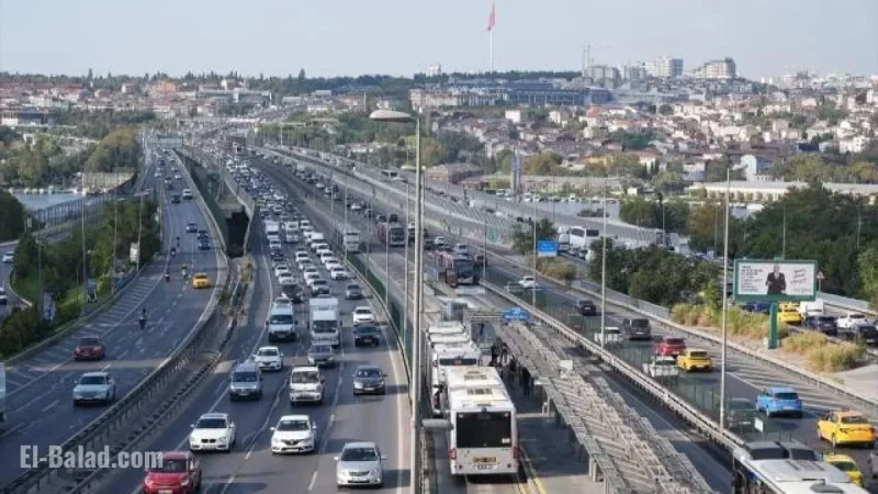 İstanbul Earthquake Causes Traffic Congestion to Skyrocket by 67%