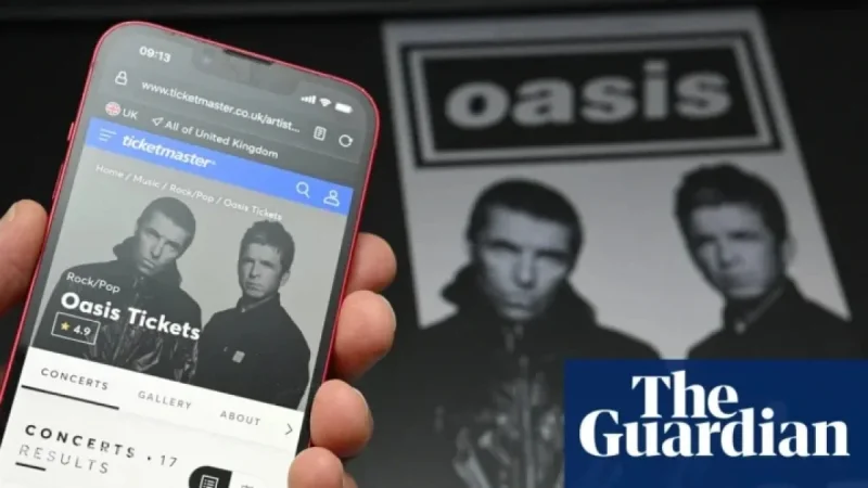 Ticketmaster Alters Pricing Strategy After Oasis Dispute