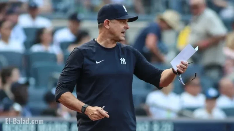 Yankees’ Manager Boone Reveals Game 3 Lineup Featuring Jazz Chisholm Jr.