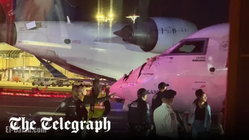 Delta Planes Collide on New York Airport Runway