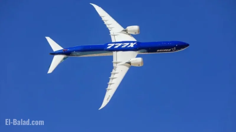 Boeing Delays 777X Launch to 2027, Reports Bloomberg News