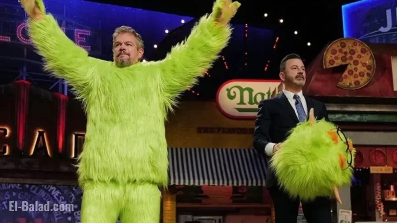 Matt Damon and Jimmy Kimmel Feud Reignites on Brooklyn Stage