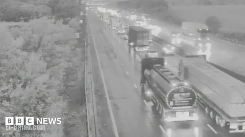Four-Mile Traffic Jam on M25 After Potters Bar Crash