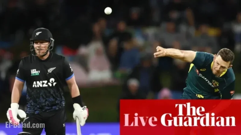 New Zealand vs Australia: Live Coverage of Men’s Third T20 International