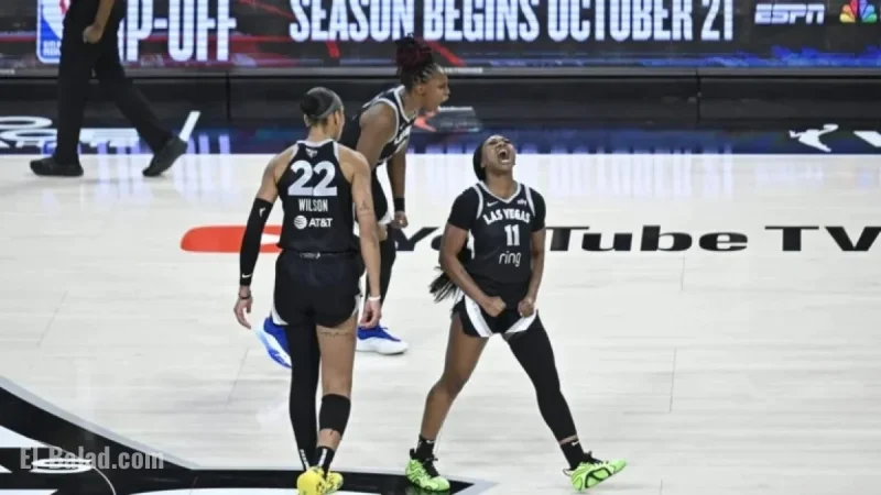 Las Vegas Aces Secure Comeback Win Over Phoenix Mercury in WNBA Finals Game 1