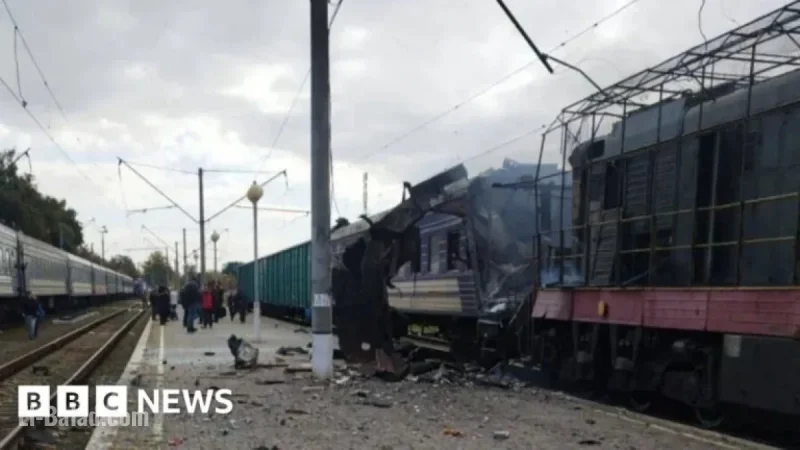 Russian Strike on Railway Station Injures 30: Zelensky Reports