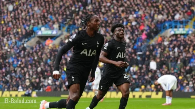 Tottenham Triumphs 2-1 Over Leeds United, Strengthening Their Position