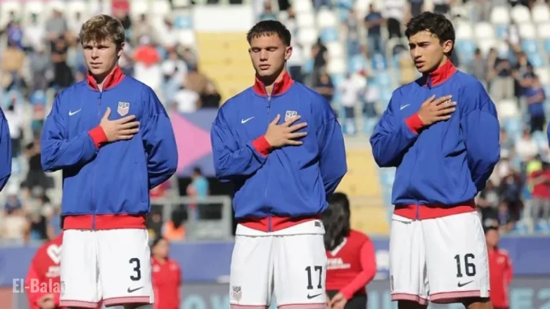USA Concludes Group E Matches Against South Africa