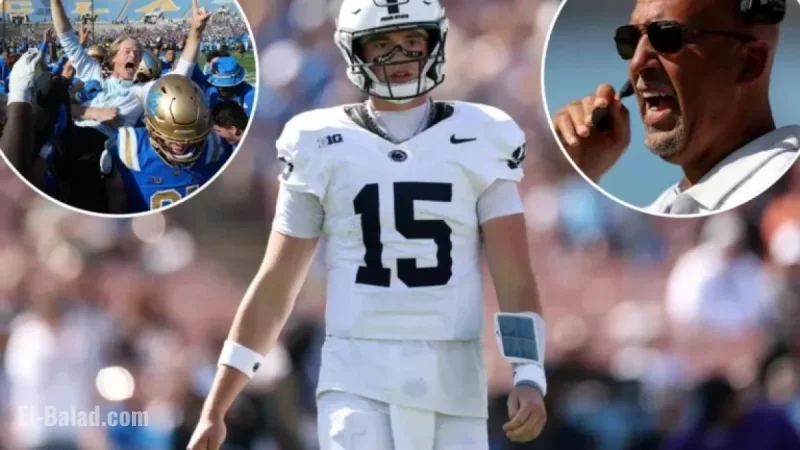Penn State’s Season Falters with Loss to Winless UCLA