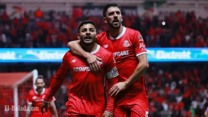 Toluca Live: Liga MX Results and Standings Today