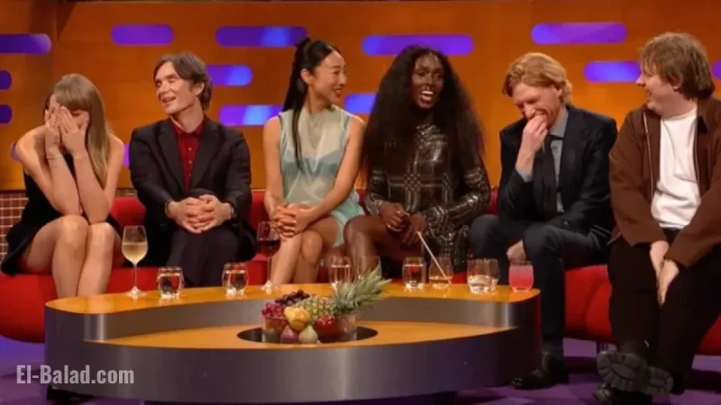 Lewis Capaldi Leaves Taylor Swift Laughing with Wardrobe Mishap
