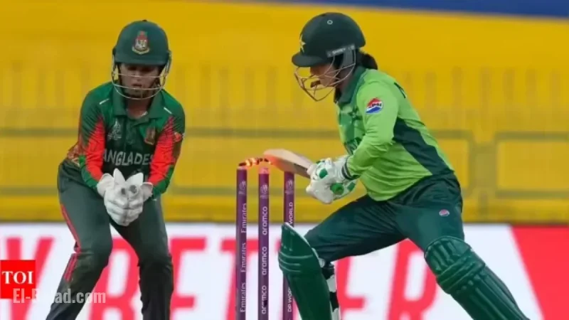 Pakistan Cricket: Nashra Sandhu Loses Wicket in Unusual Fashion – Watch