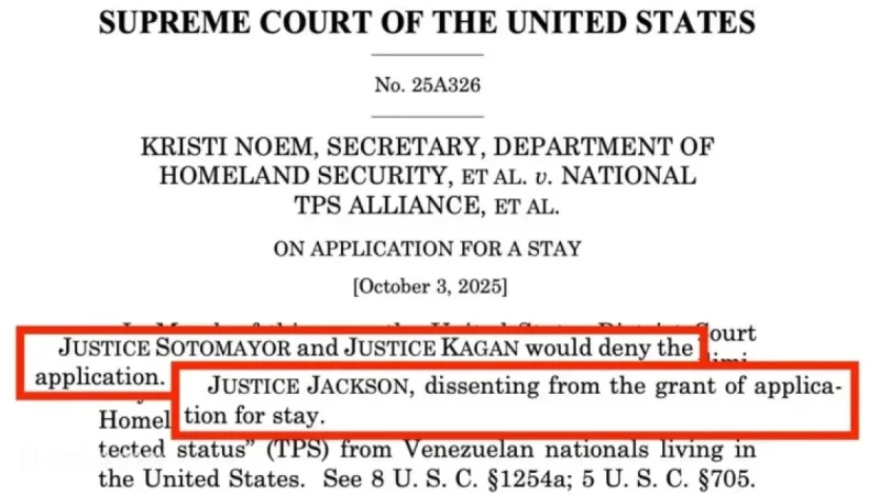Supreme Court Allows Noem to End Legal Status for U.S. Venezuelans