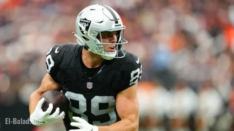 Raiders Anticipate Brock Bowers’ Absence in Game Against Colts Today