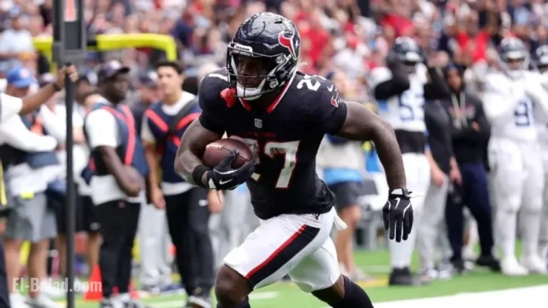 Rookie RB Woody Marks Shines Brightly for the Texans
