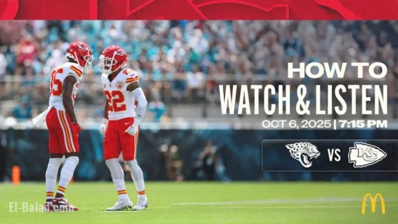 Chiefs vs. Jaguars: How to Watch and Listen in Week 5