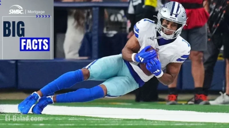 Jalen Tolbert’s Catch Ranked Third Toughest in Next Gen Stats History