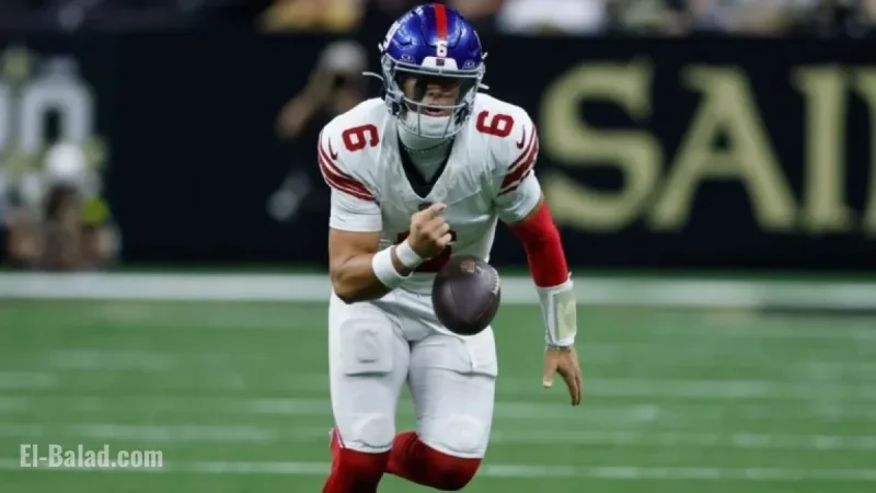 Jaxson Dart’s Turnovers Lead to Giants’ Defeat Against Saints