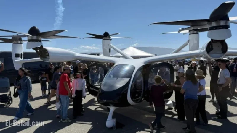 Flying Taxis Debut in First U.S. Public Demonstration