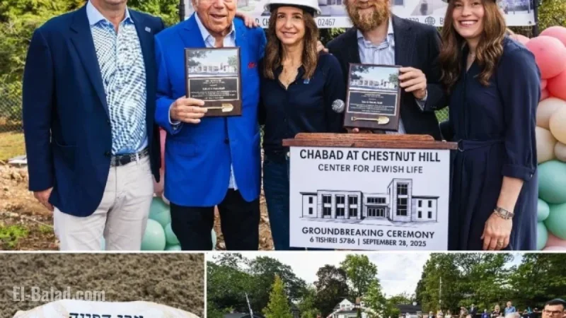 Robert Kraft Donates Chabad Center in Massachusetts